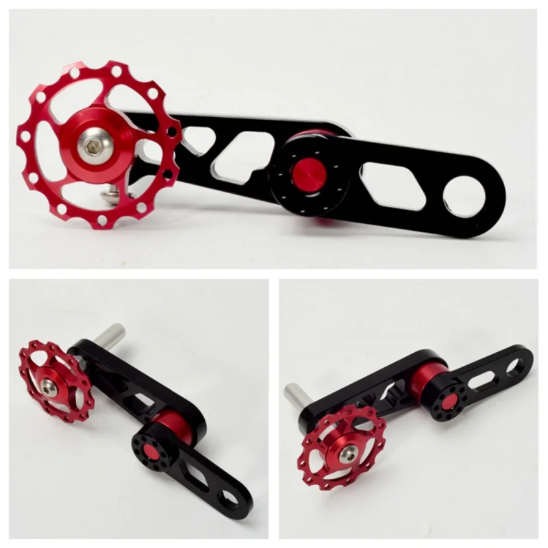 Single Speed Bike Chain Tensioner Lightweight Aluminum Alloy MTB Road