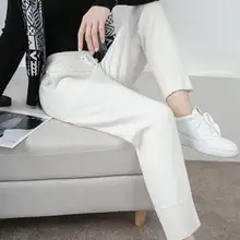 

Casual Pants Children's Early Spring 2022 New Loose Legged Thin Casual Nine Point Sports Pants For External Wear