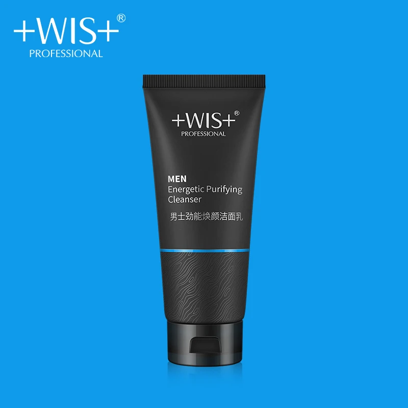 

WIS Men Deep Cleaning Purifying Pores Oil Control Facial Cleanser Refreshing Moisturizing Facial Care