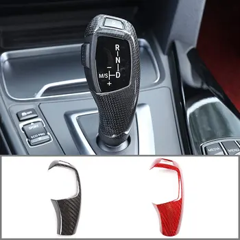 

For BMW X52018-2013 Gear Shift Head Protective Cover Gear Lever Cover Real Carbon Fiber Car Interior Modification Accessories