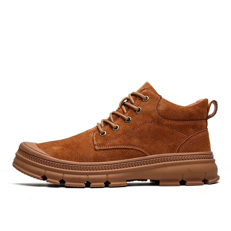 Чианг мужские водонепроницаемые походные ботинки Martens повседневные брендовые теплые походные кроссовки для зимних видов спорта на открытом воздухе Высококачественная Рабочая обувь