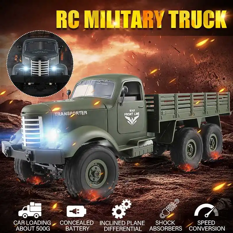 1:16 2,4G альпинистские Машинки с дистанционным управлением RC гоночная машина из сплава RC высокоскоростная внедорожная машина 6WD гусеничная игрушка детская машина для детей