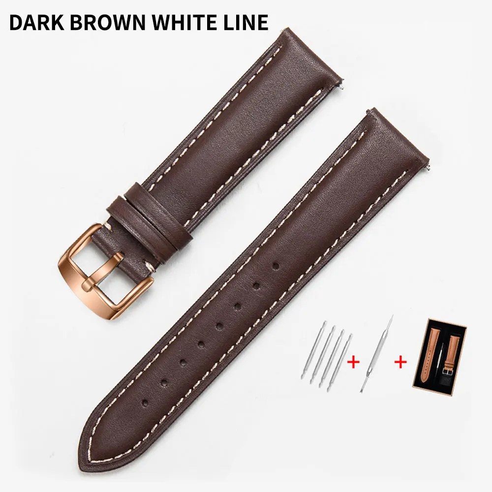 OT мужские G Cowhider ремешки для часов с пряжкой аксессуары заменитель Omega Medo DW мужские и wWo мужские ремешки - Цвет ремешка: Фиолетового и зеленого цвета
