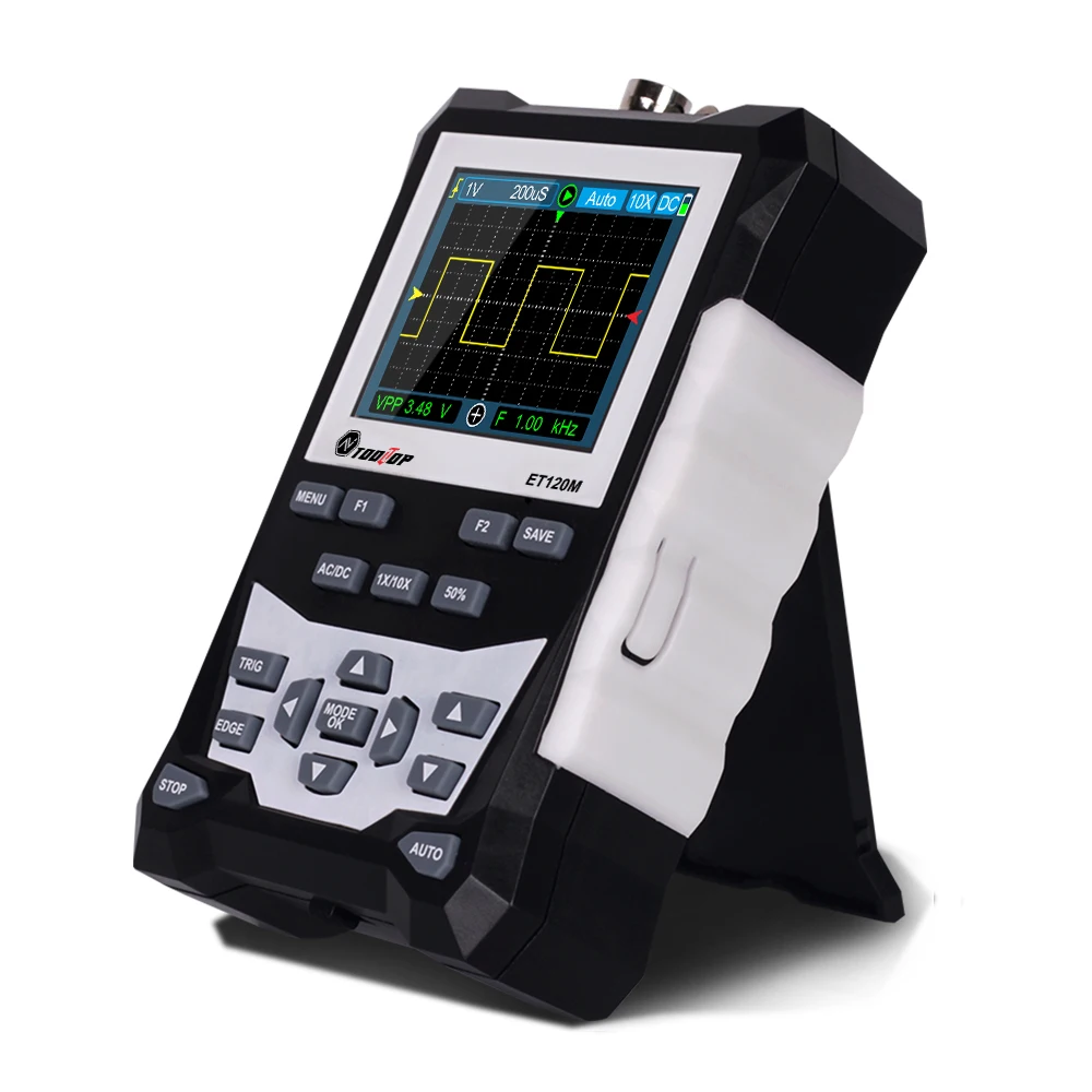 DS0120M Oscilloscope 320x240 High Definition 2.4" TFT Color Screen Digital 120MHz Bandwidth 500MSa/s Sampling Rate | Инструменты