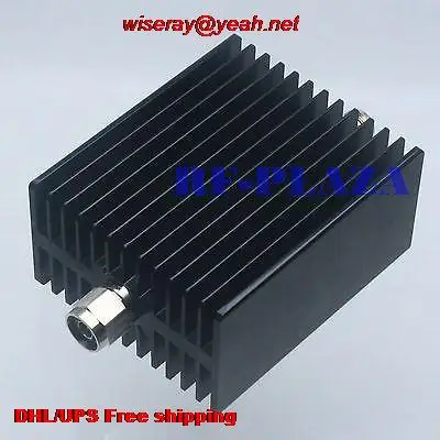 DHL/EMS 5pcs Attenuator 100W 100 Watts 10dB N male to female DC-3.0GHZ 50ohm RF coaxial Power-attenuator-A6 | Электроника