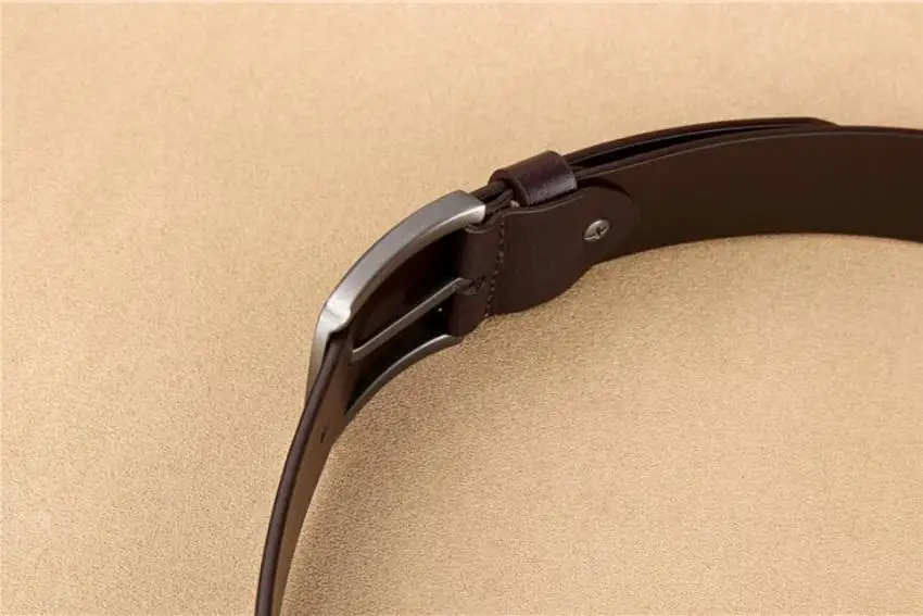 Пряжка, натуральная кожа, мужской классический винтажный ремень, высокое качество, Воловья кожа, мужские тренды, джинсы, ремни, ковбойский пояс, XKS177