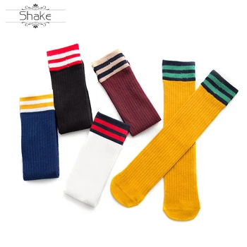 

Custom Cute Calf Socks Spring and Autumn Female Socks College Wind Solid Color Parallel and Knee Pile Stocking Socks