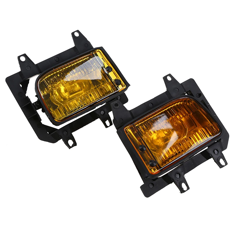 Posbay передний бампер противотуманный светильник s крышка желтая линза для BMW E30 3