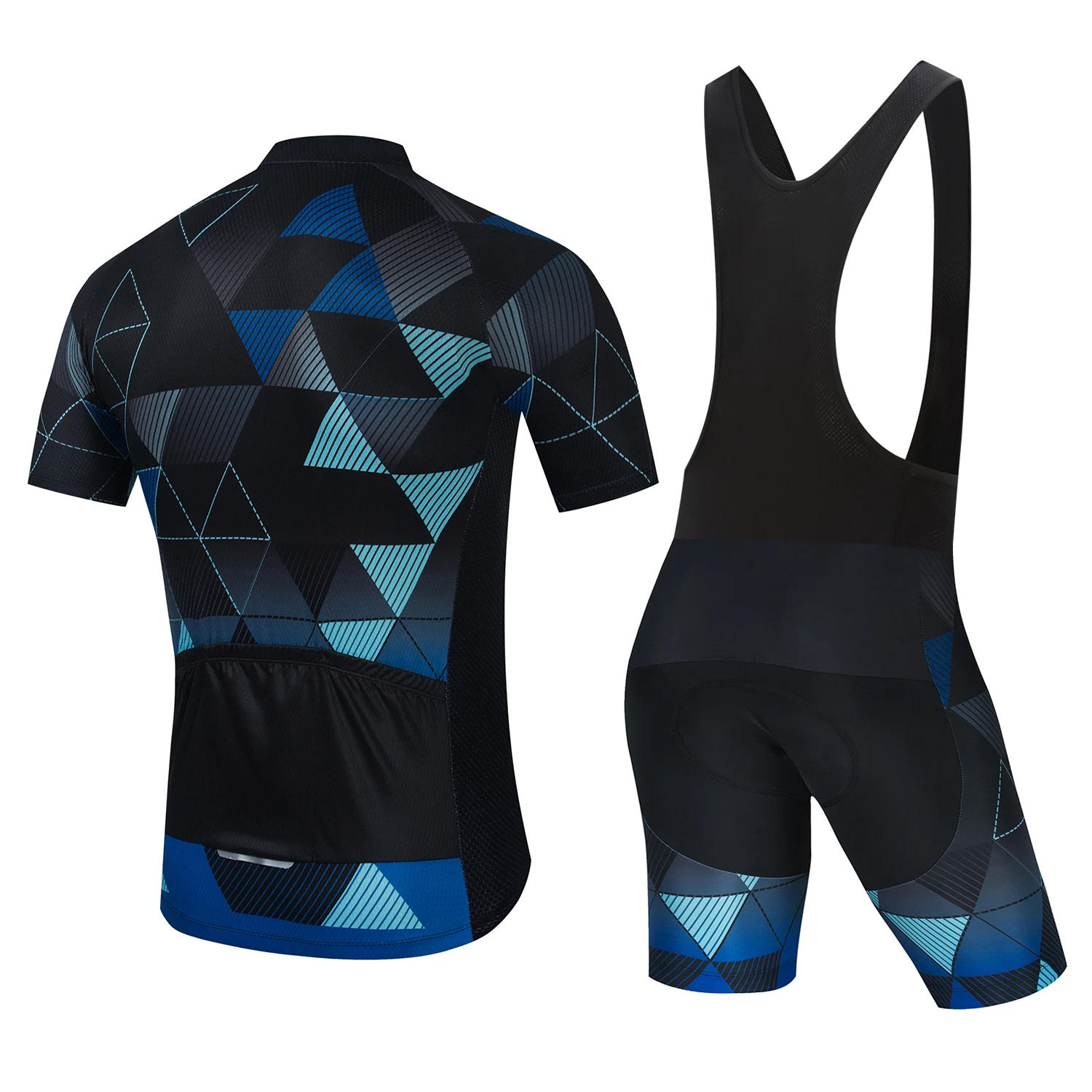 Bib Shorts Kit 2017 TELEYI Men Bike Clothing Set  Bike Jersey & Padded Cycling 