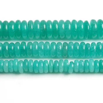 

High Quality Amazonite Color Natural Jades Stone 6/8/10mm Necklace Bracelet Jewelry DIY Gems Loose Beads 38cm wk118