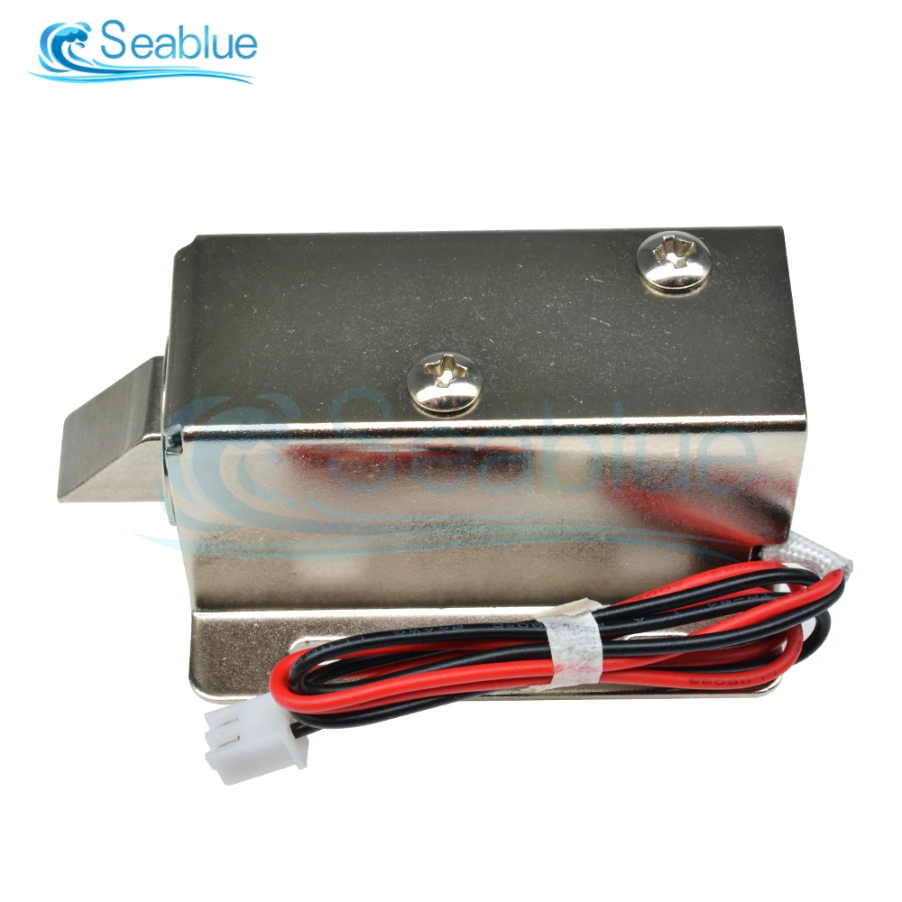 DC 12V 0.6A Electromagnetic Lock Storage Cabinets Electronic Lock Mini Electric Bolt Drawer File Cabinet With Wire