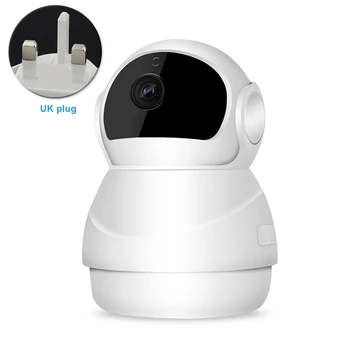 

Rotary 1920x1080P Night Vision Home Security CCTV Camera Surveillance IP Camera Wireless WIFI Camera Panoramic Baby Monitor