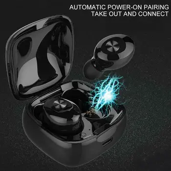 

TWS Wireless Earphones With Charging Box Bluetooth 5.0 Headset IPX4 Life Waterproof Stereo Headset Mini Earbuds 3 Colors