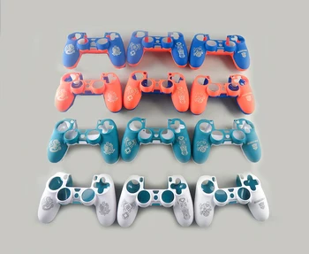 

Plastic Hard Shell For Sony Playstation 4 For PS4 JDM-010 JDM-001 Controller Housing Cover Rubber Protective Shell Skin Case