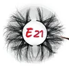 Mikiwi 25mm False Eyelashes Wholesale Thick Strip 25mm 3D Mink Lashes Custom Packaging Label Makeup Dramatic Long Mink Lashes 2