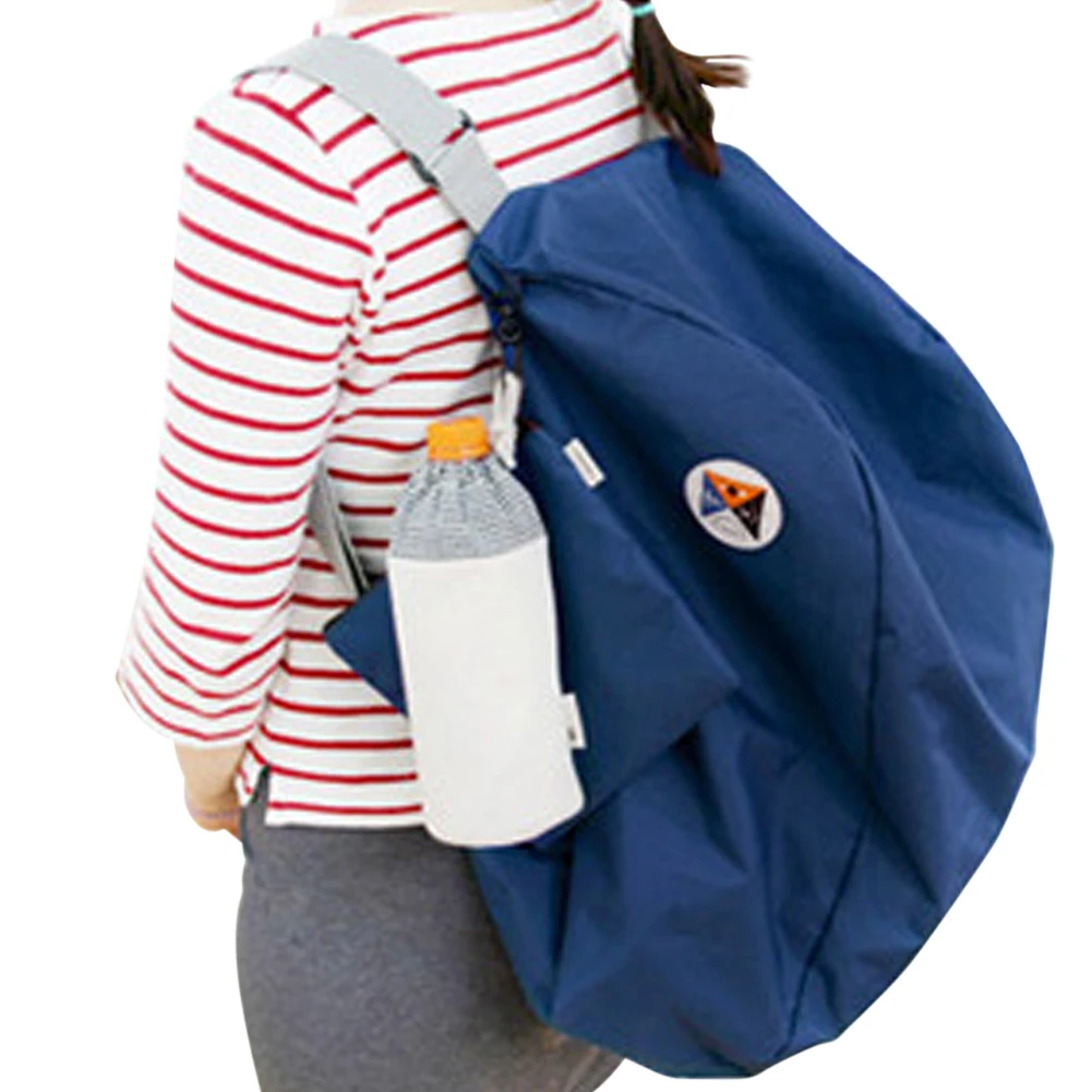 Многофункциональный складной рюкзак для женщин, школьные сумки для девочек-подростков, уникальный дизайн, складная сумка на плечо, большая вместительность, прочная