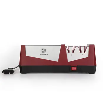 

High-grade Electric Knife Sharpener Diamond Grinder Machine Kitchen Home Automatic Fast Sharpener Tool h3