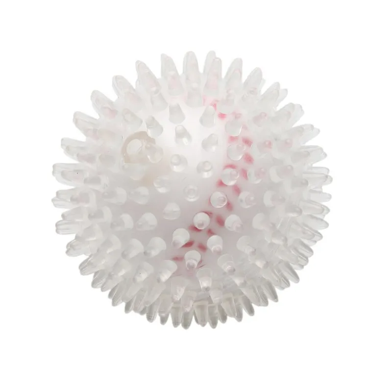 E Pet светящийся шар игрушка для собак из термопластичной резины на интерактивных Укус устойчивостью прочный шар играть скрипучий игрушки honden speelgoed товары для домашних животных - Цвет: E