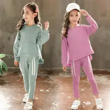 Новое поступление, комплекты детской одежды, костюмы для детей, спортивные костюмы, штаны+ штаны, комплекты одежды для девочек, одежда для маленьких девочек с героями мультфильмов