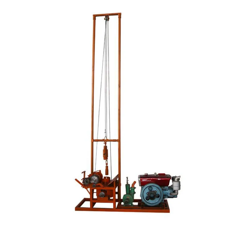 Small Portable Hydraulic Diesel Well Drilling Machine Cheap For Deep