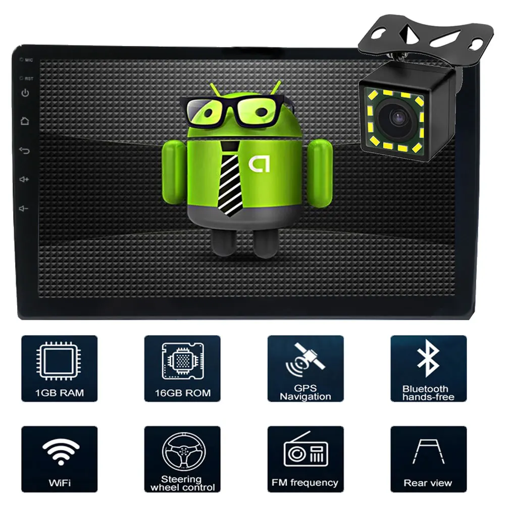 10 1 &quotАвтомобильный мультимедийный плеер 2 din android автомобильный радиоприемник
