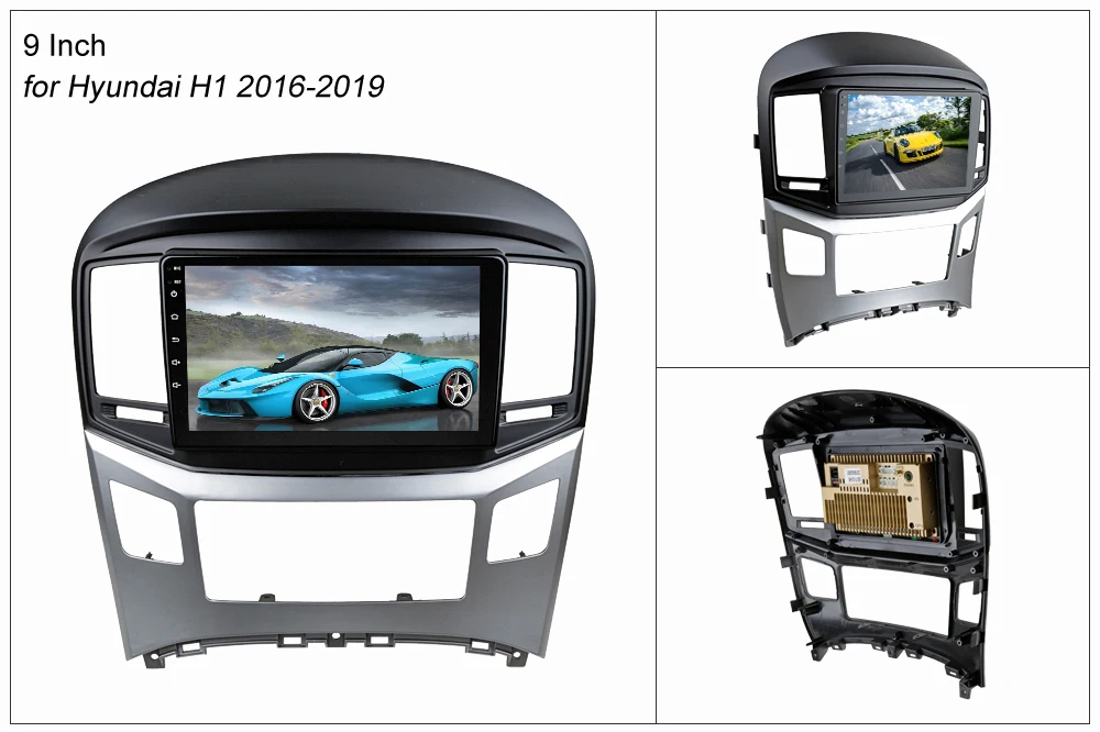 Clearance SINOSMART 2.5D IPS/QLED Screen 1G/2G Car Navigation GPS Player for Hyundai H1 2015-2019 32EQ DSP, 4G SIM Card Slot Optional 13