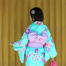 Женское японское традиционное хлопковое кимоно для косплея кимоно kawaii japan yukata кимоно женское кимоно с цветочным принтом платье с obi