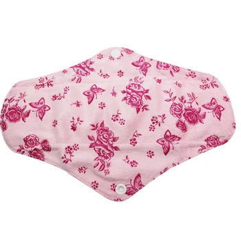 

100% Bamboo Sanitary Napkin Reusable Cloth Menstrual Pads Washable Sanitary Period Cloth Pad1Piece