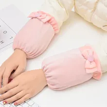 Милая детская одежда с манжетами для девочек и мальчиков; одежда с рукавами для девочек и мальчиков; детская одежда с длинными рукавами; сезон осень-зима