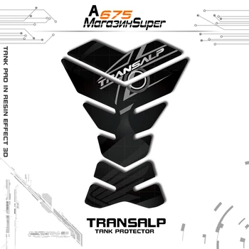 

Tank Cover Pad Protection 3D Reflective Motorcycle For HONDA TRANSALP
