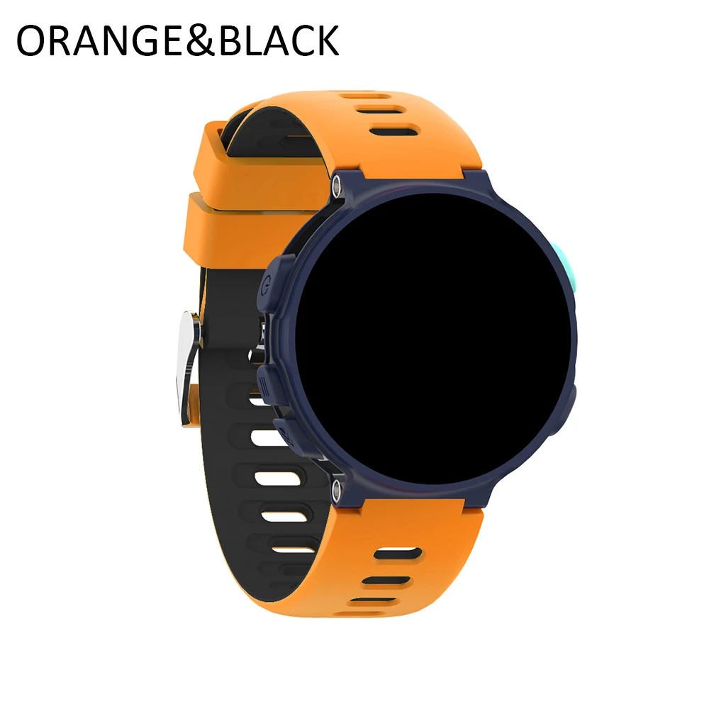 Умные часы 22 мм мягкий силиконовый сменный ремешок с браслетом для Garmin Forerunner 235/220/230/620/630/735x - Цвет: AS PIC