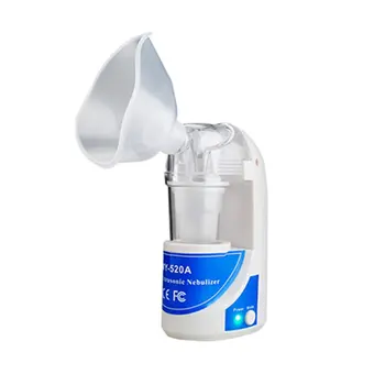

Portable Ultrasonic Nebulizer White 2.4Mhz 25ml Handheld Steaming Device Nebuliser Respirator Humidifier US/EU Plug
