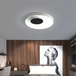Белый/черный цвет Современные светодиодные потолочные Lihgts для гостиной, спальни, кухни, огни лампады, светодиодные потолочные светильники