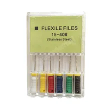 Стоматологические K-FLEXOFILE файлы ручного использования K-FLEX файлы корневого канала Лима K файлы минимальное образование эндодонтические файлы