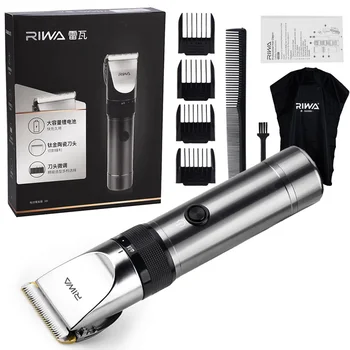 

Ceramic Electric Hair Clipper Professional Quick Charge Hair Trimmer Cordless Low Noise Hair Cutting Machine Barber Haircutter