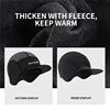 Winter Cycling Caps Reflective Ear Protection Men's Bicycle Snowboard Ski Warmer Caps Riding Running Windproof MTB Bike Hats 53G 5