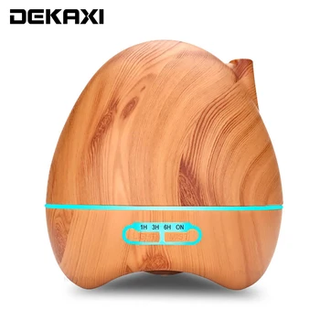 

DEKAXI 300ml Aroma Essential Oil Diffuser Ultrasonic Air Humidifier for Home with 4 Timer Settings 7 Color Changing LED Lamp