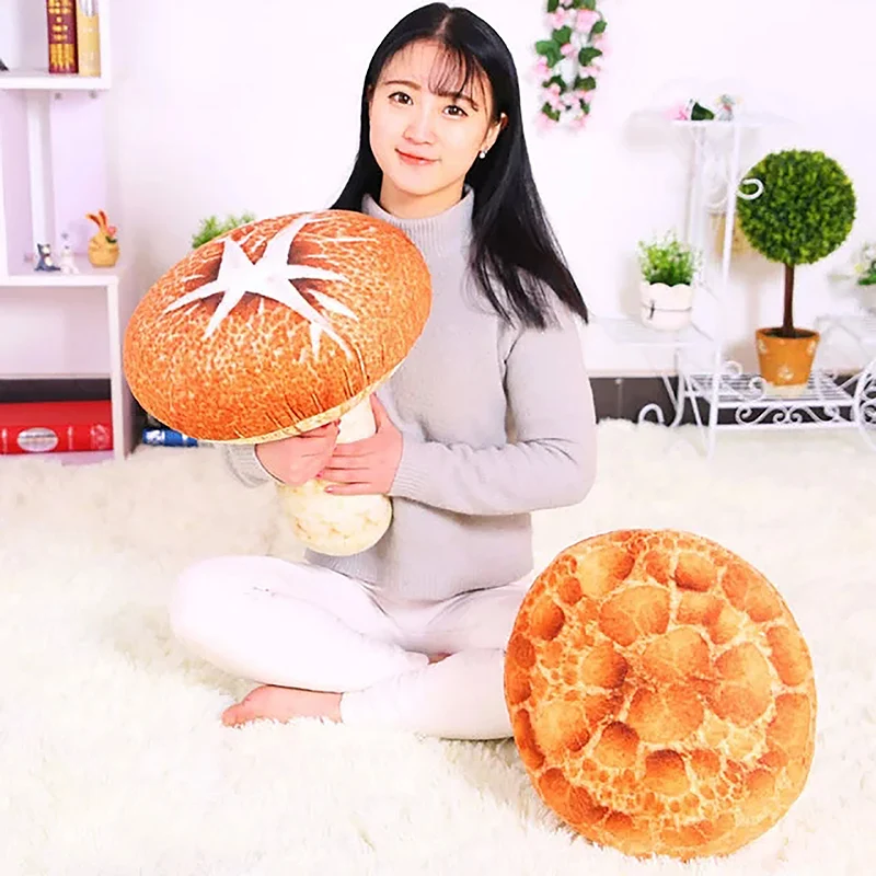 

Simulation Green Vegetables Stuffed Plush Toys 3D Printed Salmon meat Plush Dolls