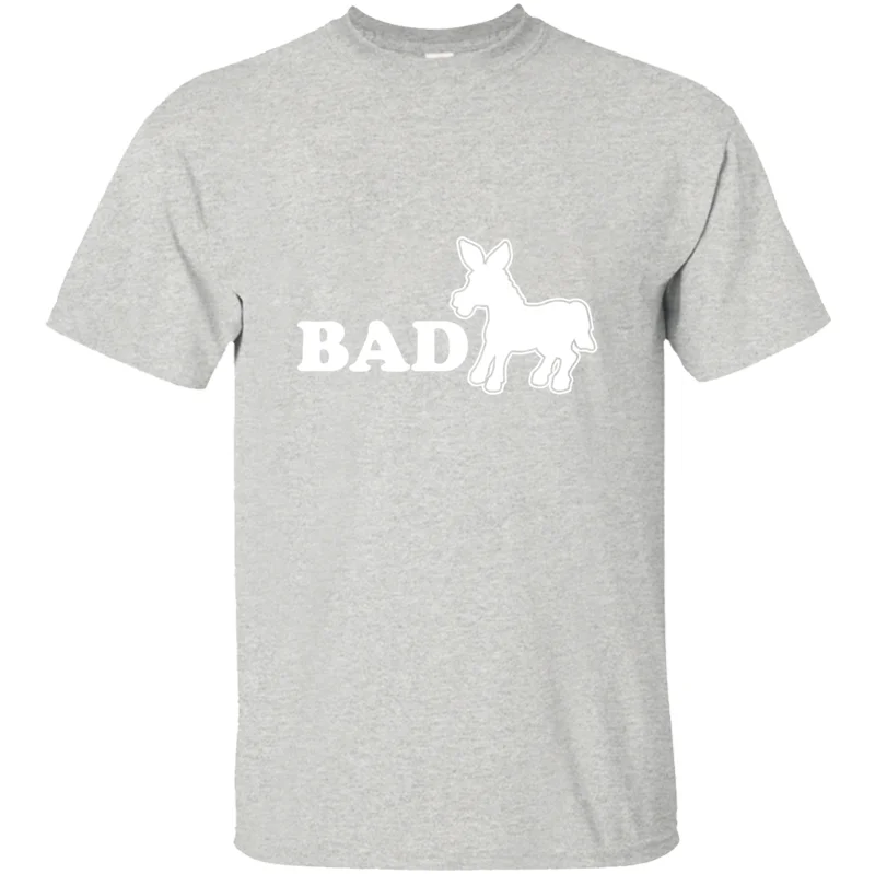 Men-Gray Креативная Мужская футболка с надписью «Better bad ass», одежда размера плюс 3xl 4xl 5xl, тонкая мужская футболка с коротким рукавом и защитой от морщин в стиле хип-хоп - Цвет: Men-Gray