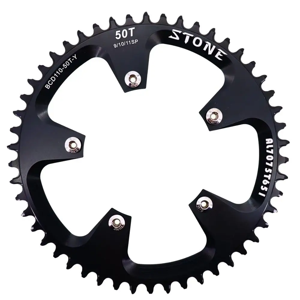 Камень 110 BCD круглый Звезду для Sram 1X FSA CX Aero 34/36/42/48/50/52/54/56/58/60 T MTB велосипед Велоспорт зуб пластины BCD110