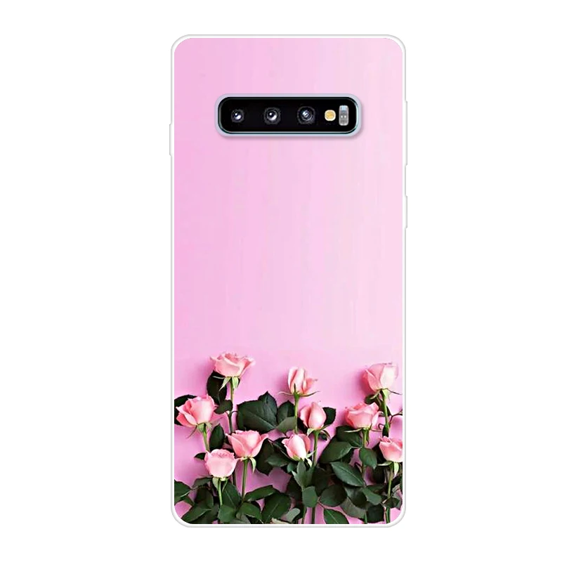 Для samsung Galaxy S10 Plus чехол s 10 Lite S10E E мягкая задняя крышка из ТПУ для Galaxy S10 S10Plus силиконовый чехол для телефона s Coque S10Lite - Цвет: A45