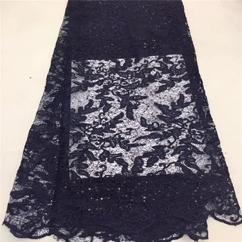 

Cassiel High Quality African Lace Fabric Net 2019 French Lace Fabric Tulle With Sequin Gold Nigerian Lace Fabric For Wedding
