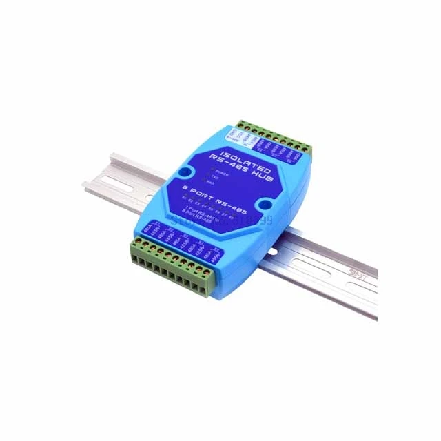 

A19-- 8-way RS485 splitter 8-port 485 hub 485 sharer Industrial grade optically isolated repeater