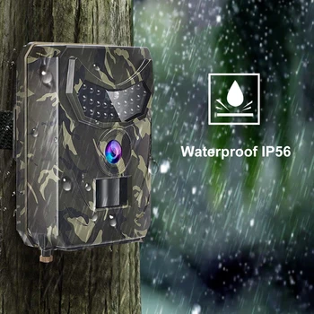

Outdoor Waterproof Hunting Camera 940nm IP56 Camera 1080P 12MP Photo Night Vision Sight 120 Degree Angle Wild Camera