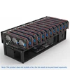 6 Cards 8 Cards 12 Cards Graphics Card Fixing Bracket Open Dual Power Supply GPU Graphics Card Cooling Frame Fixing Frame 2