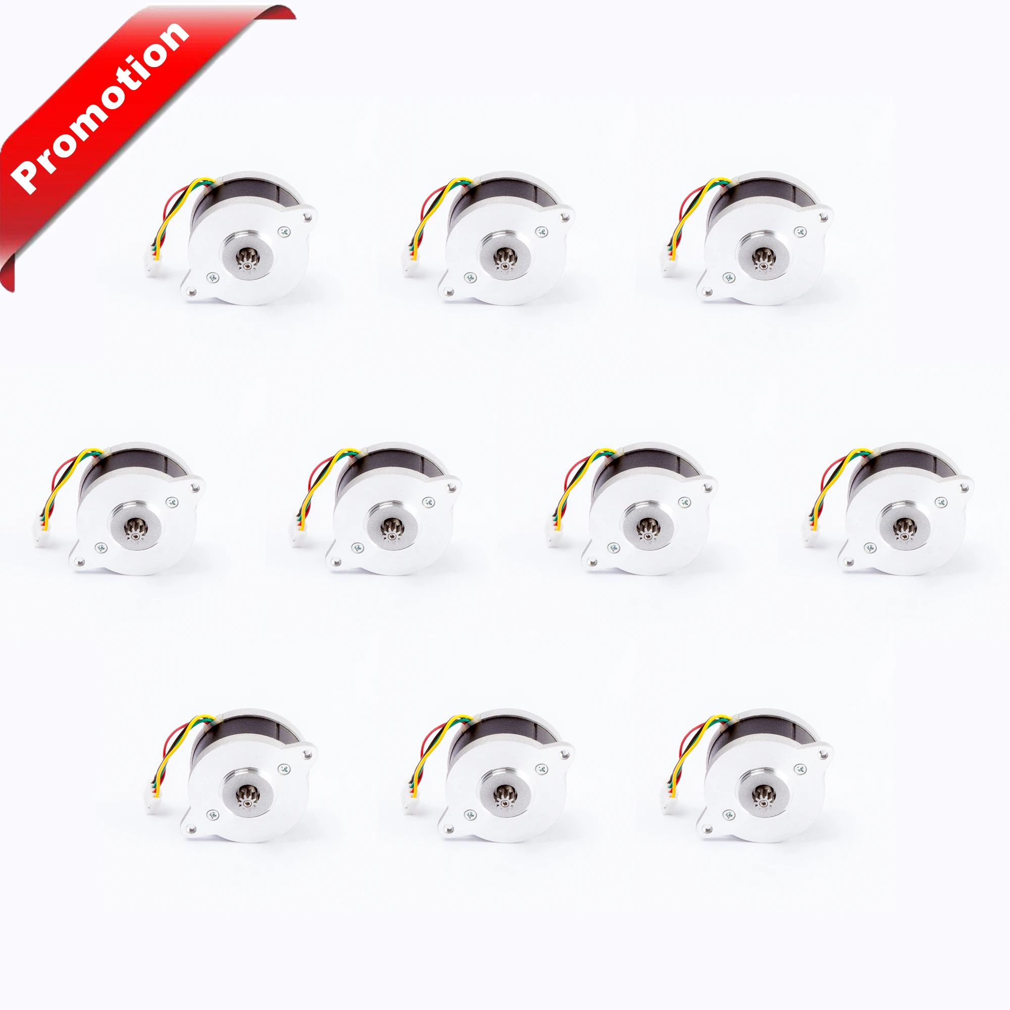 Акция! 10 шт. круглый шаговый двигатель Nema14 36HS2418 13N.cm 18oz-in 1.88A 19 мм CNC 3D принтер
