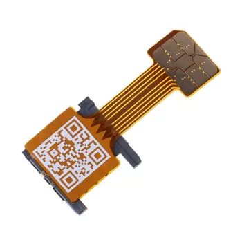 

Hybrid Double Dual SIM Card Micro SD Adapter for Android Phone Extender Nano Mic WXTA