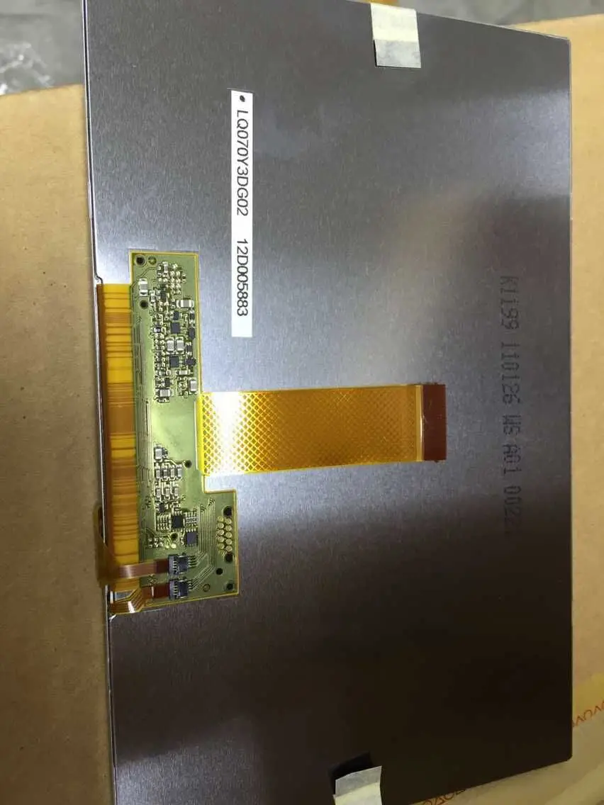 Оригинальный Новый Бесплатная доставка LQ070Y3DG02 7 дюймов tft ЖК модуль 800*480 с