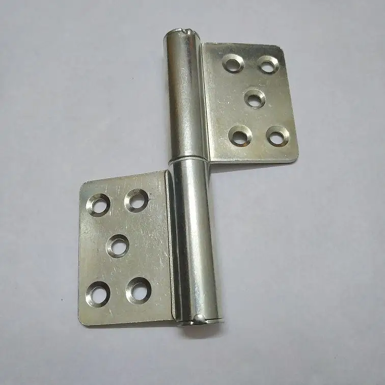 

Factory Direct Selling Padded 5-Inch Iron Fire Prevention Door Hinge Flag Detachable Hinge Security Door Iron Hinges tuo xie jia