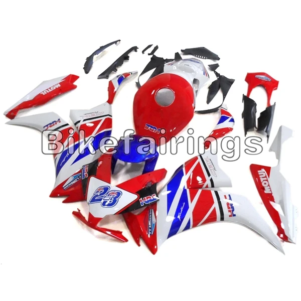 Мотоцикл Полный комплект обтекателя для Honda CBR1000RR 2012 2013 CBR 1000 RR ABS пластик впрыска Cowlings-красный белый синий
